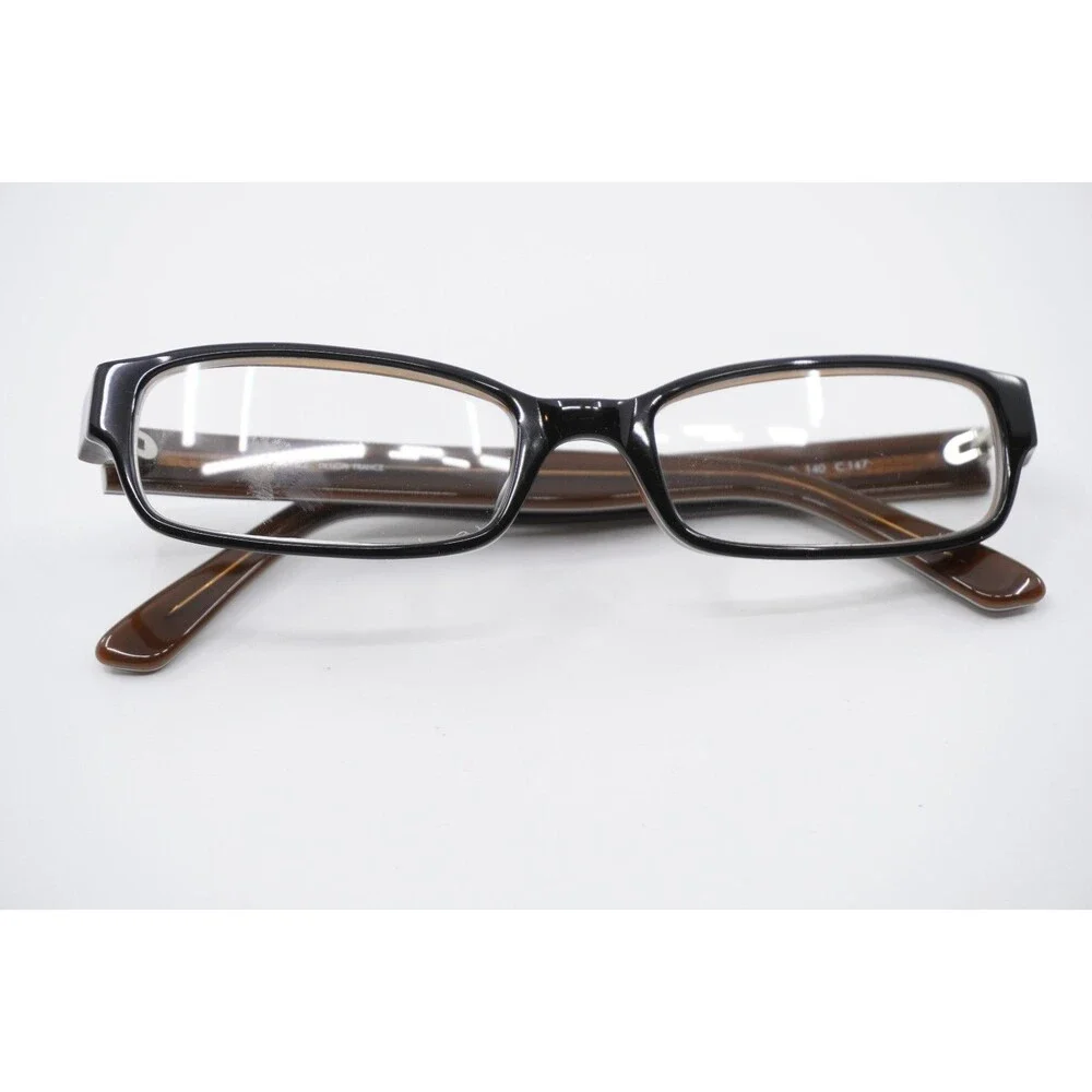 See Eyeglasses Frames See 5162 Brown Black Full Square 51-20-140 C.147 France